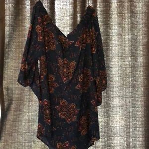 Off the shoulder blouse